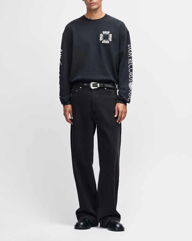 Defacto Ls Tee - Black