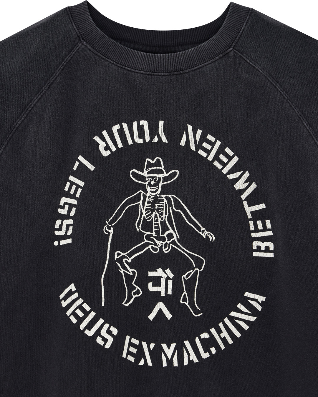 Sweaters | Deus Ex Machina | Focustra Short Sleeve Sweat - Black