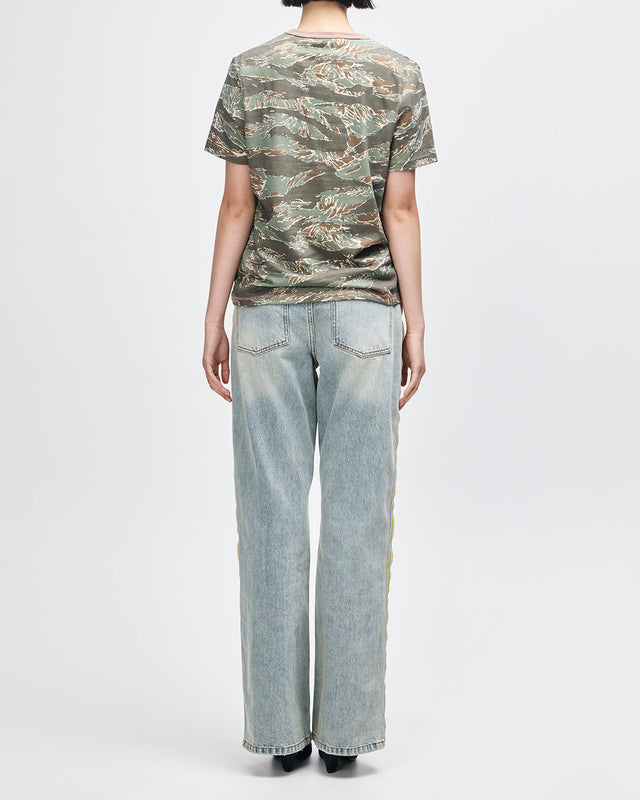 Joyride Ringer Tee - Ground Cover Green