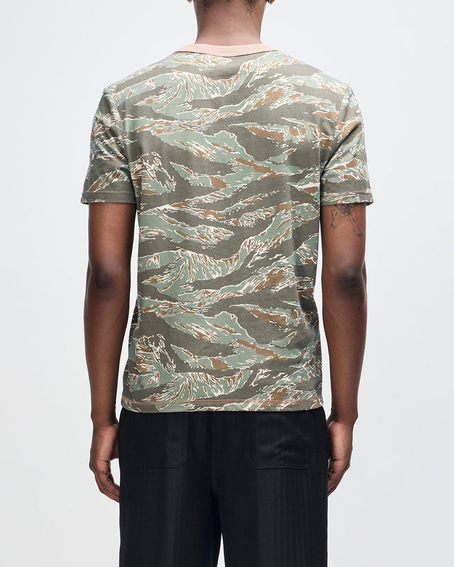 Joyride Ringer Tee - Ground Cover Green