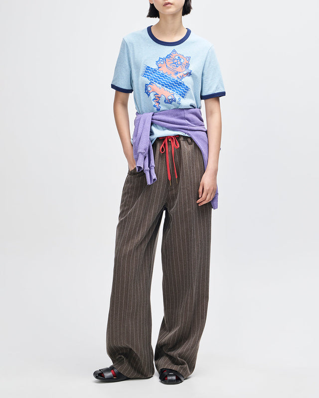 Flat Out Tee - Strong Blue