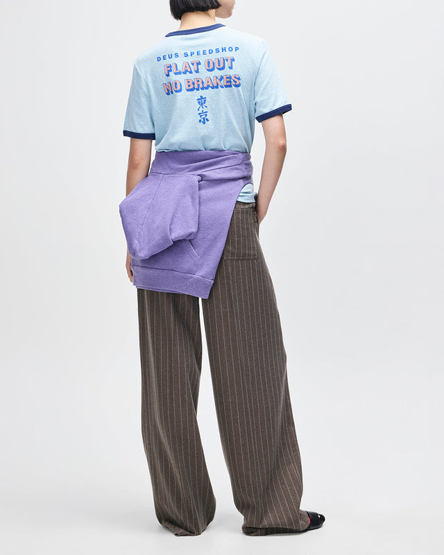 Flat Out Tee - Strong Blue