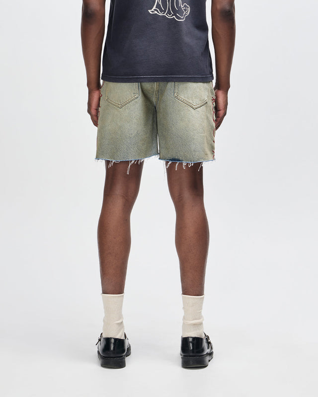 La Magie Short - Dirty Denim