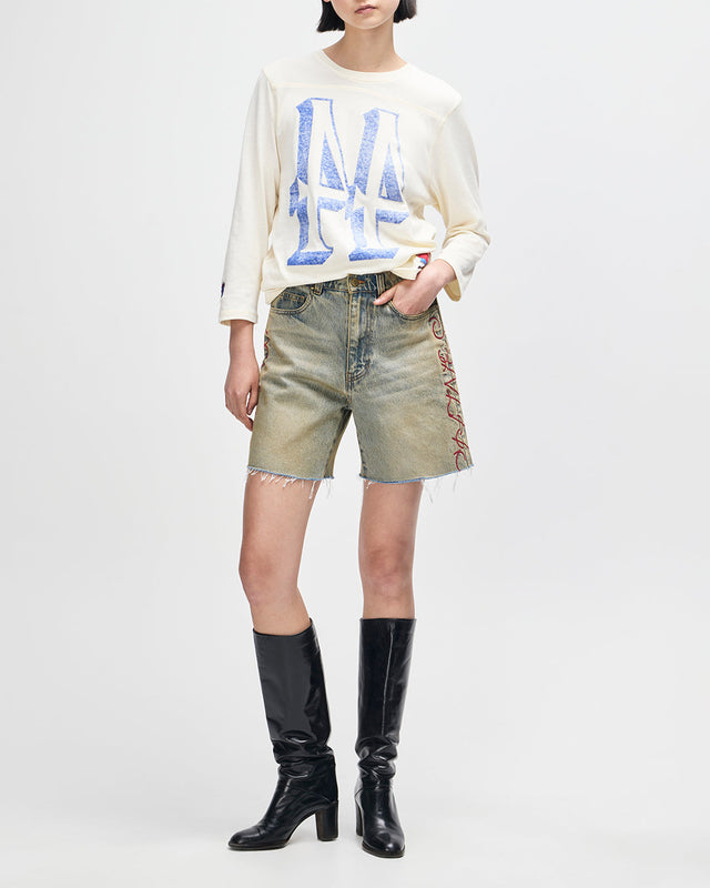 La Magie Short - Dirty Denim