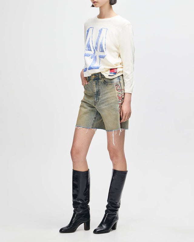 La Magie Short - Dirty Denim
