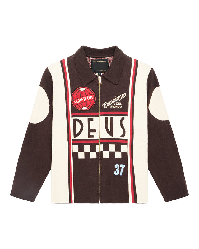 Monte Carlo Knit Cardigan - Java Brown