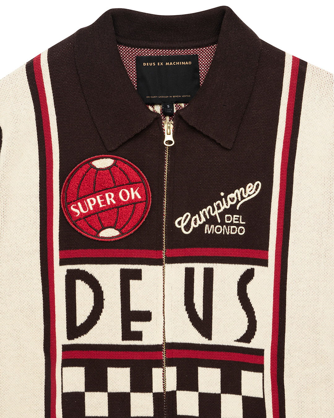 Knitwear | Deus Ex Machina | Monte Carlo Knit Cardigan - Java