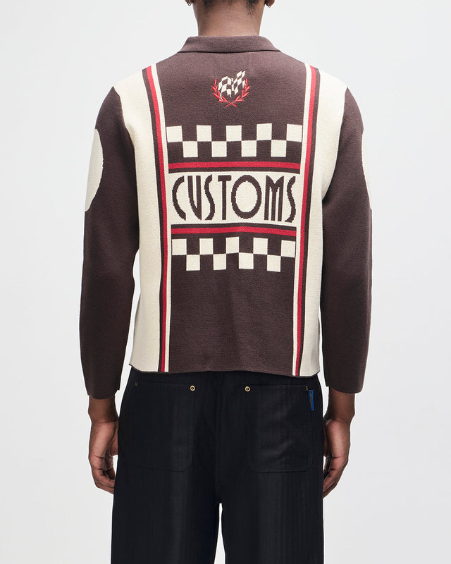 Monte Carlo Knit Cardigan - Java Brown