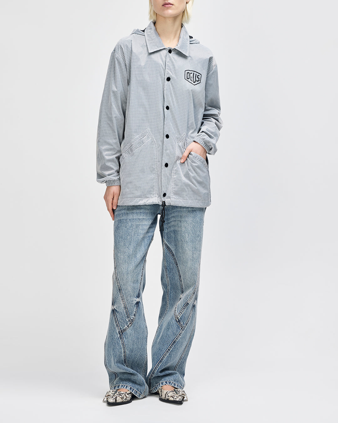 Pants | Deus Ex Machina | Grand Raid Denim Jean - Stonewash Indigo
