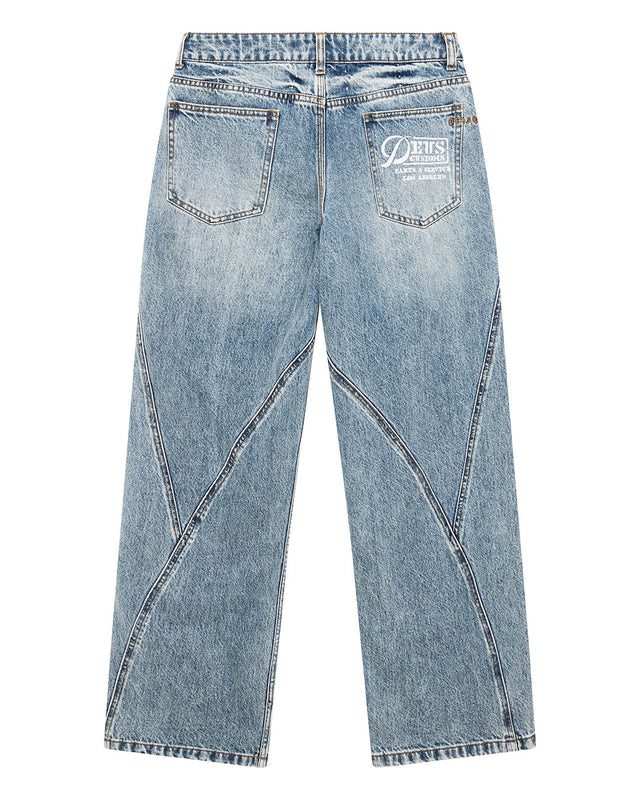 Grand Raid Denim Jean - Stonewash Indigo