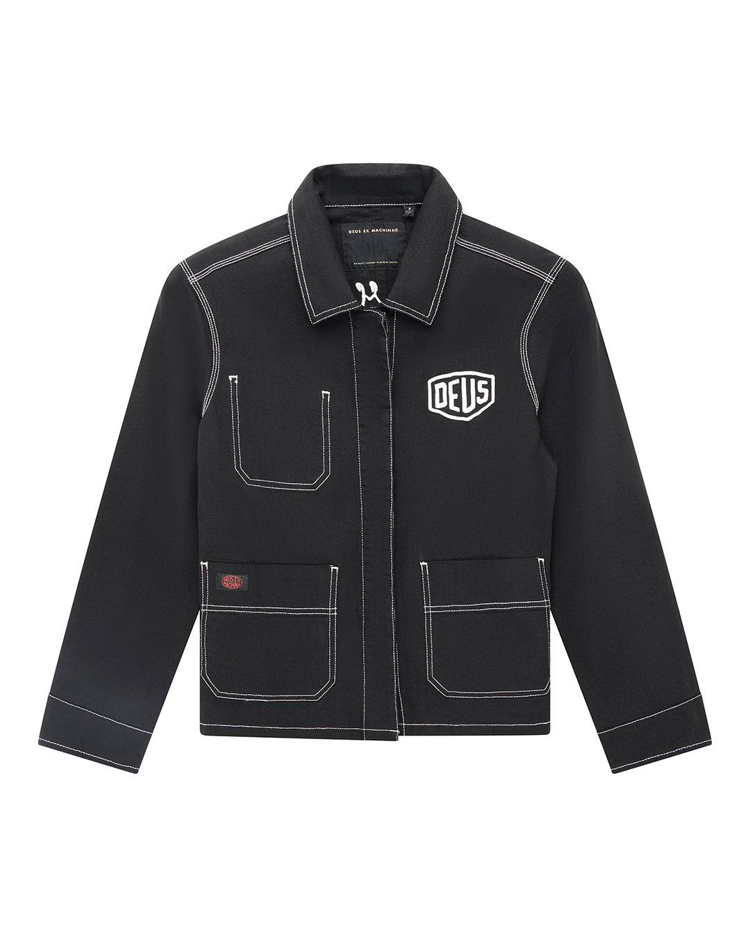 Shirts | Deus Ex Machina | Vulkan Overshirt - Black – Deus Ex