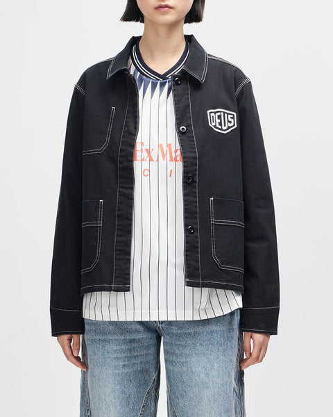 Shirts | Deus Ex Machina | Vulkan Overshirt - Black – Deus Ex
