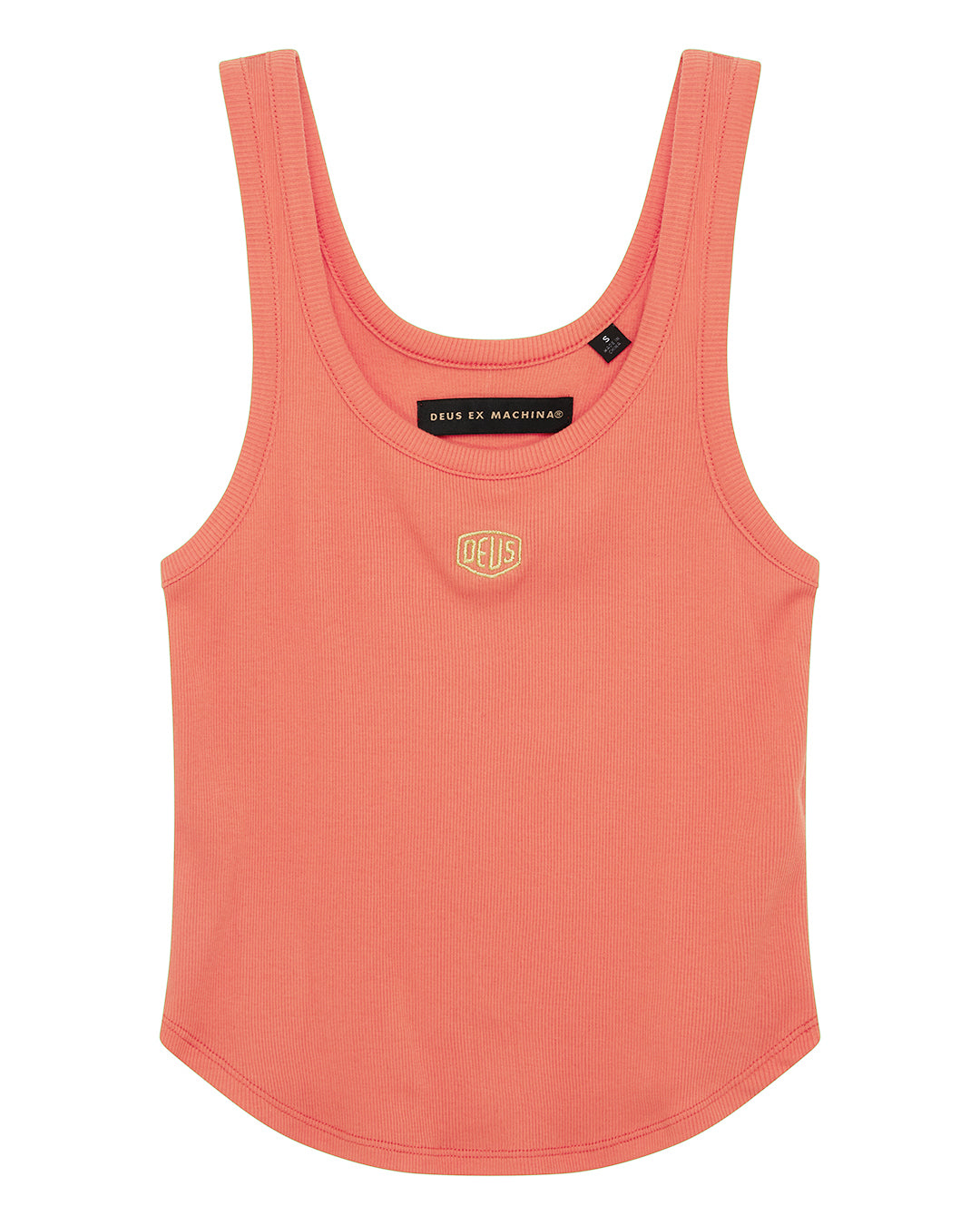Tanks | Deus Ex Machina | June Shield Tank - Flame Orange – Deus