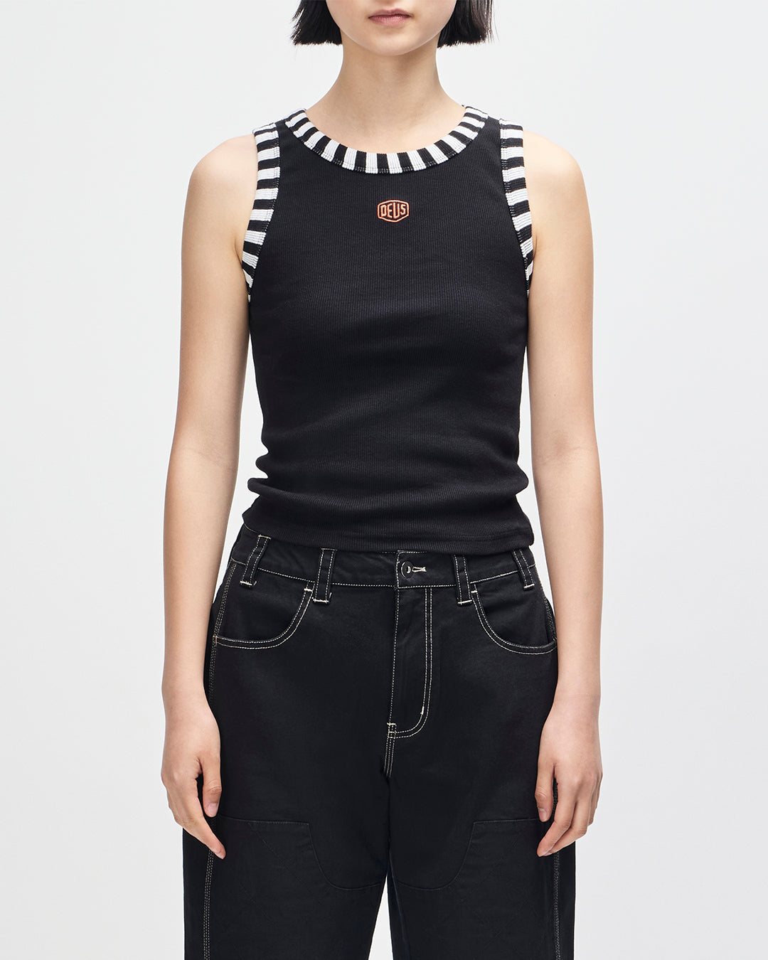 Tanks | Deus Ex Machina | Rally Shield Tank - Black – Deus Ex