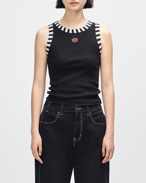 Tanks | Deus Ex Machina | Rally Shield Tank - Black – Deus Ex