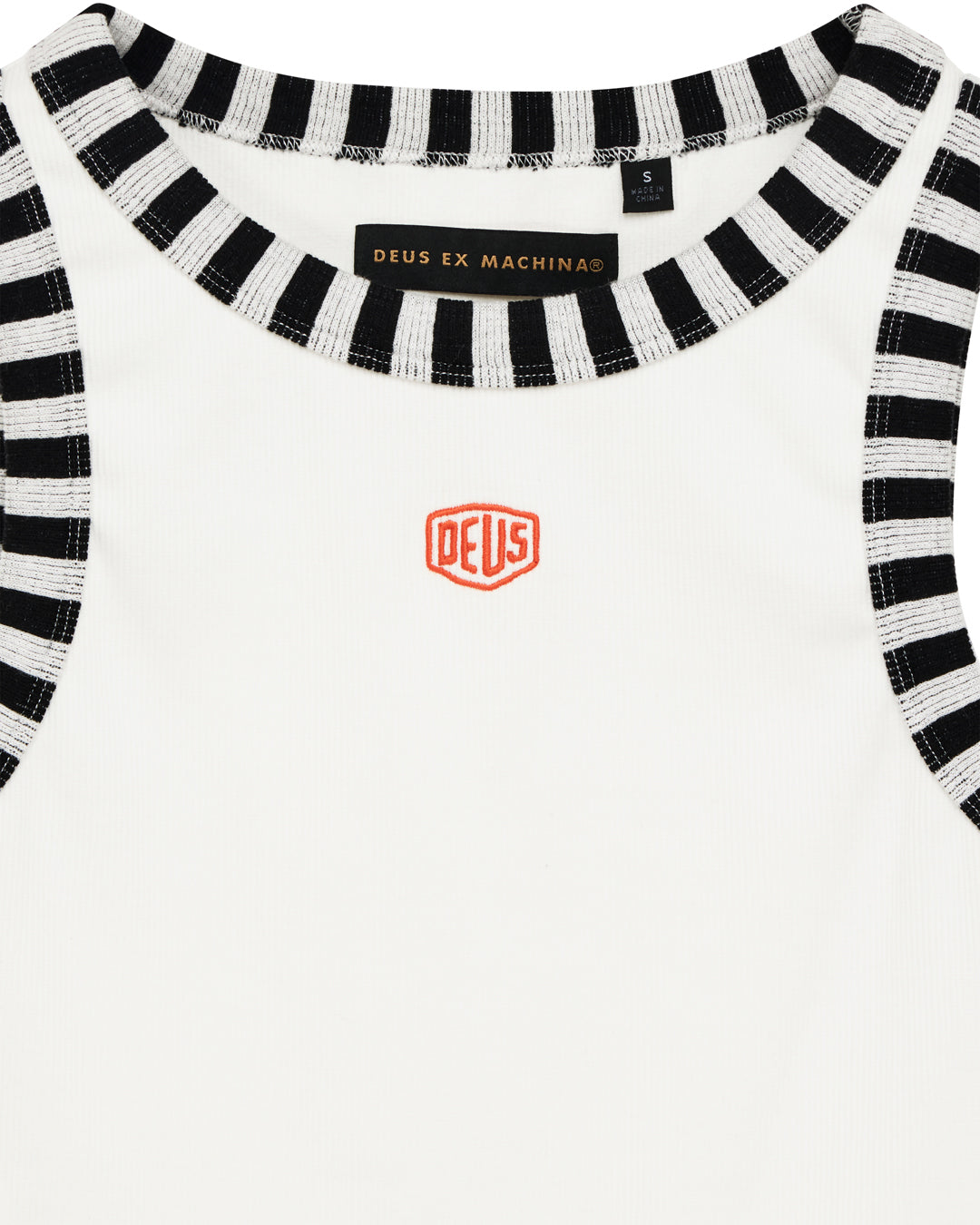 Tanks | Deus Ex Machina | Rally Shield Tank - Antique White – Deus