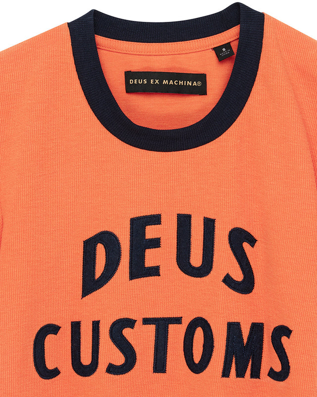 HeLeNe Tee - Flame Orange