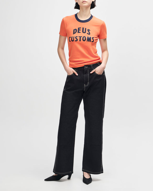 HeLeNe Tee - Flame Orange