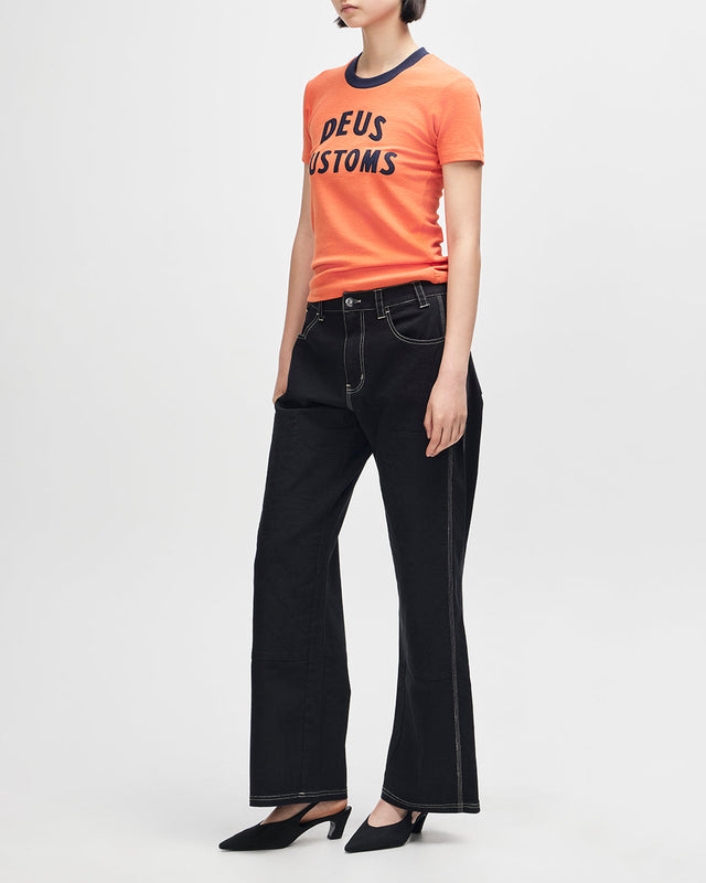 HeLeNe Tee - Flame Orange