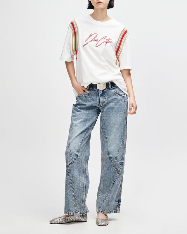 Debute Tee - Antique White
