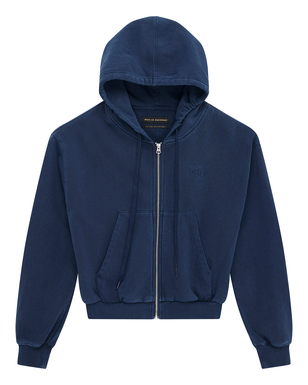 Sweaters | Deus Ex Machina | Riviera Hoodie - Indigo Snow – Deus