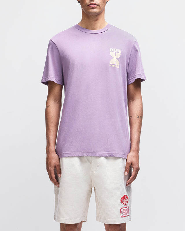Noise Pollution Tee Grape Purple, View 1