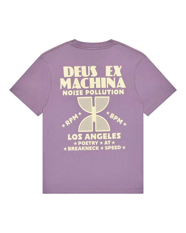 Noise Pollution Tee Grape Purple, View 4