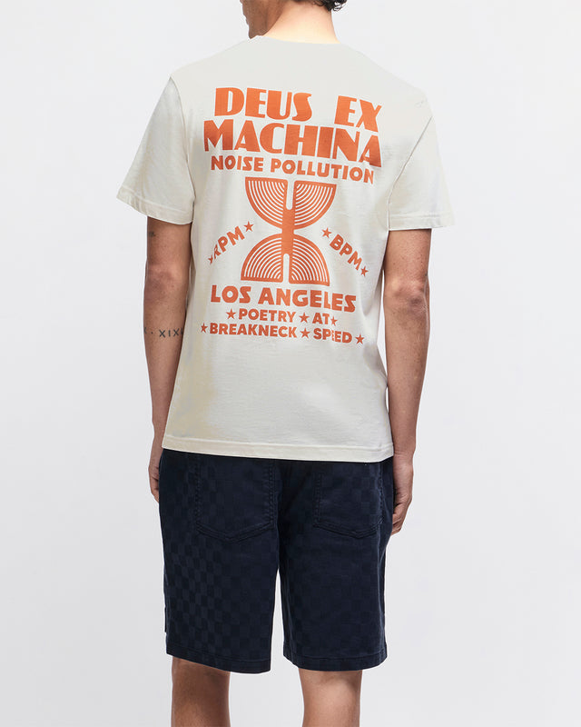 Noise Pollution Tee Vintage White, View 1