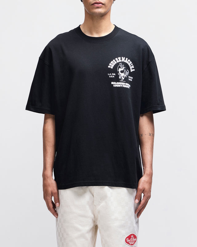 Lucky Fruit Tee Black, View 1