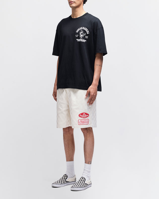 Lucky Fruit Tee Black, View 8