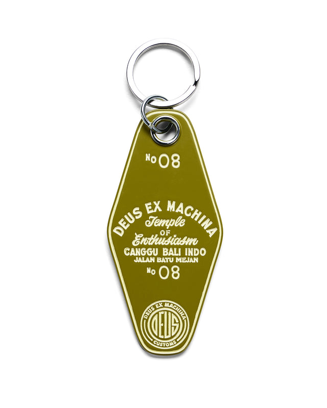 Canggu Key Tag - Moss Green, view 2