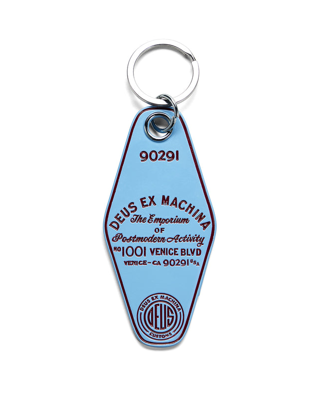 Venice Key Tag - Glacier Blue, view 2