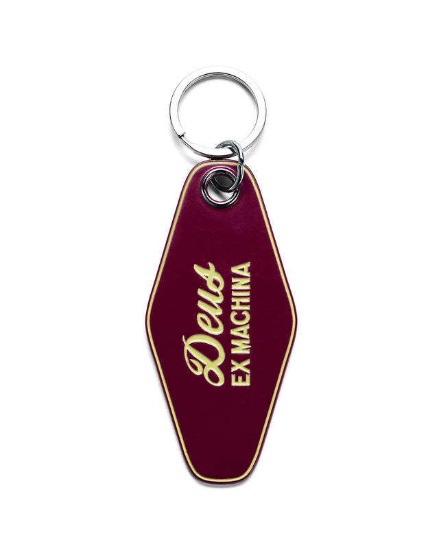 Harajuku Key Tag - Burgundy, view 1