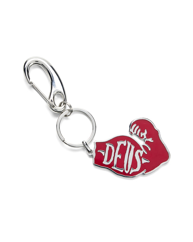 Spinach Key Tag - Silver, view 1