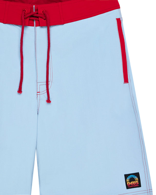 Long Boardshort - Glacier Blue, view 6