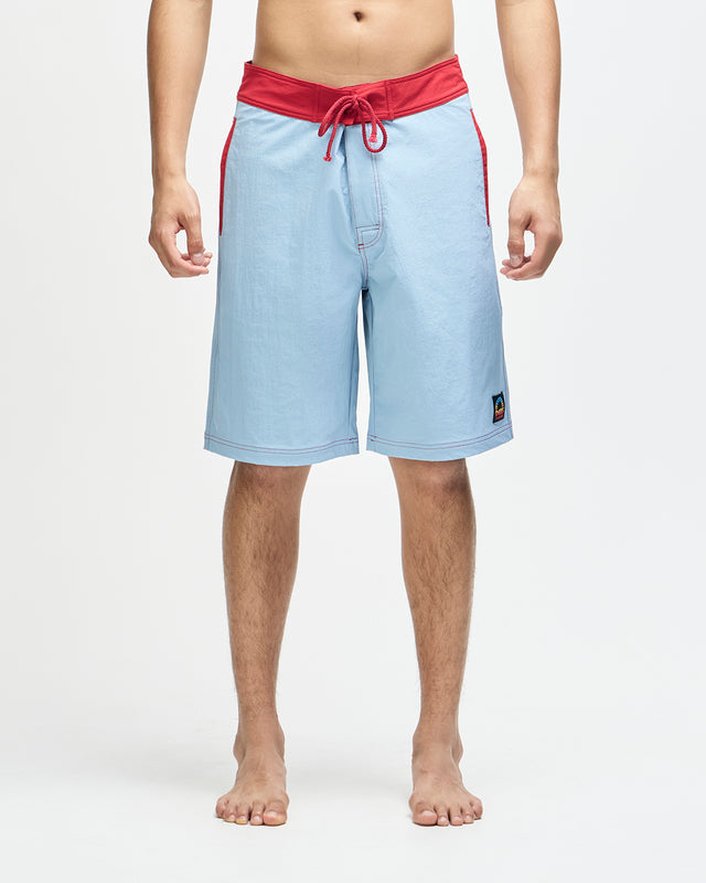 Long Boardshort - Glacier Blue, view 1