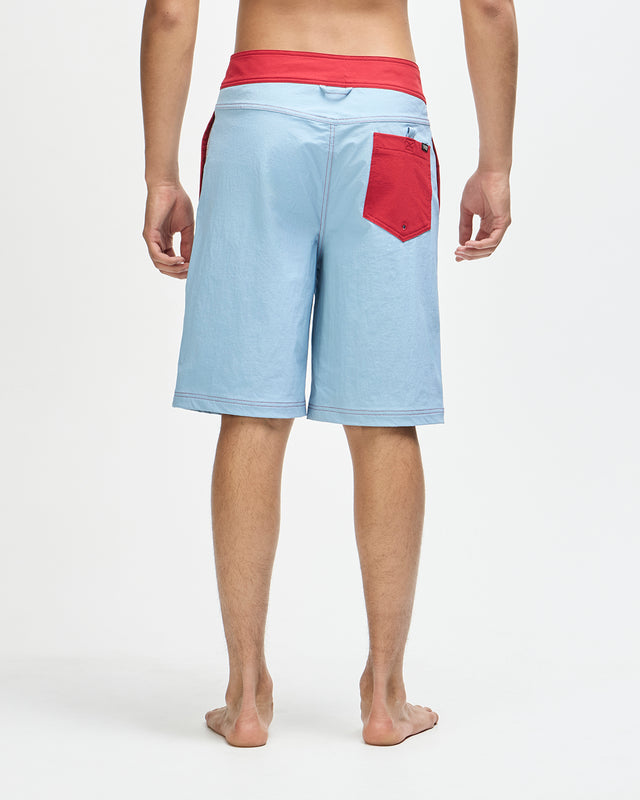 Long Boardshort - Glacier Blue, view 2