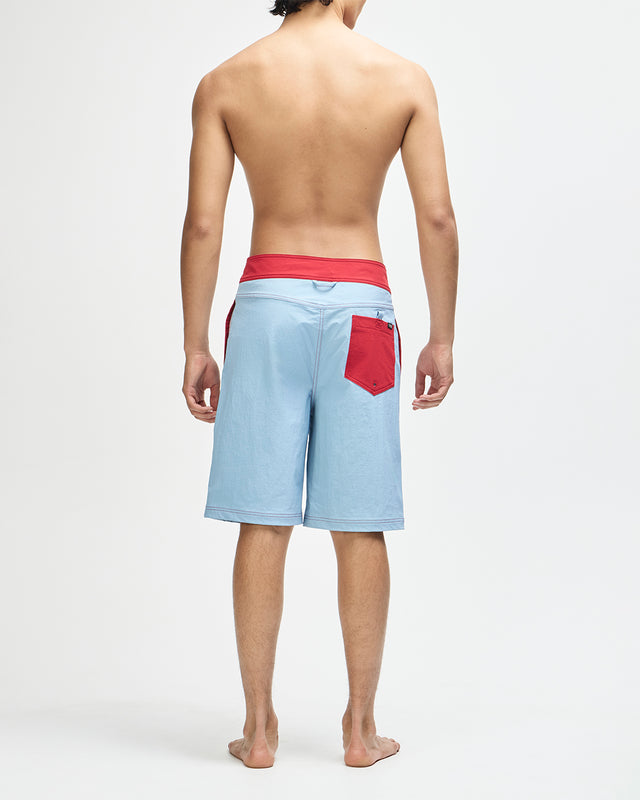 Long Boardshort - Glacier Blue, view 8