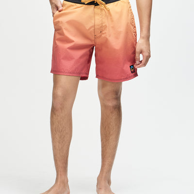Aerial Boardshort - Red Gradient, view 1|Model
