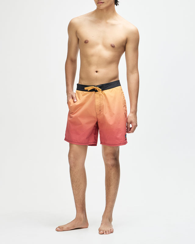 Aerial Boardshort - Red Gradient, view 8