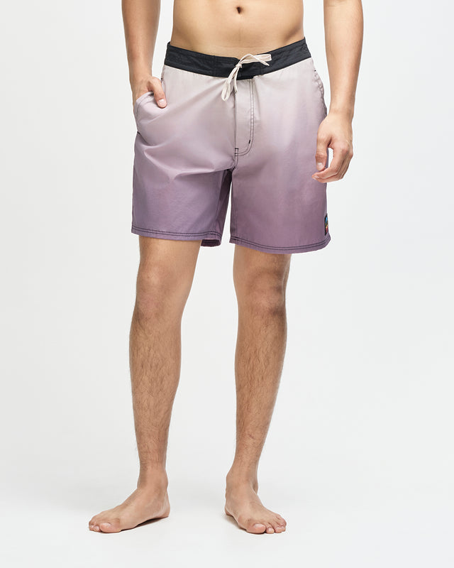 Aerial Boardshort - Grape Gradient, view 1
