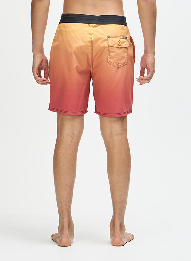 Aerial Boardshort - Red Gradient, view 2