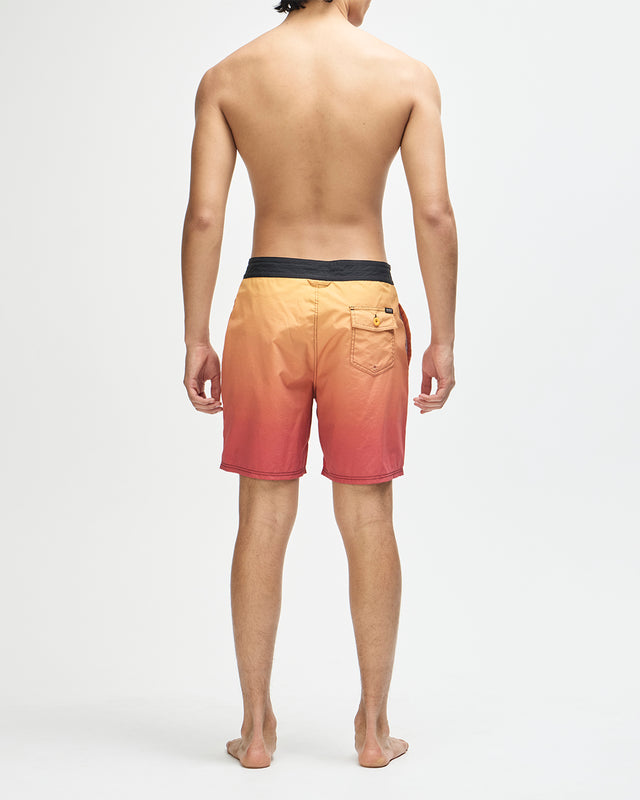 Aerial Boardshort - Red Gradient, view 5