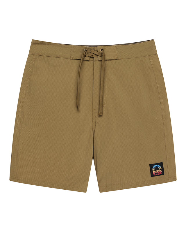 Ricos Boardshort - Olive, view 3