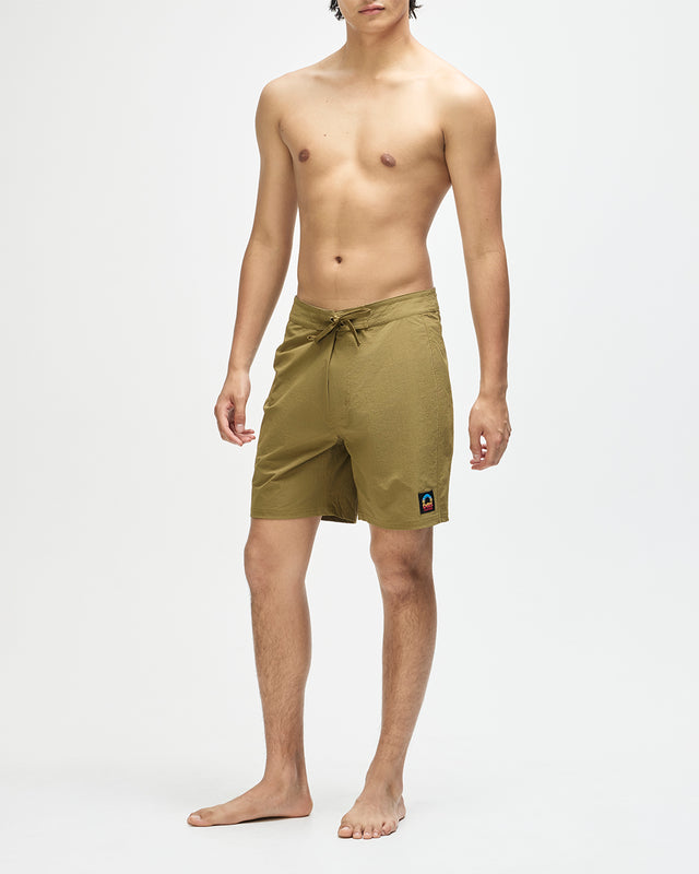 Ricos Boardshort - Olive, view 9
