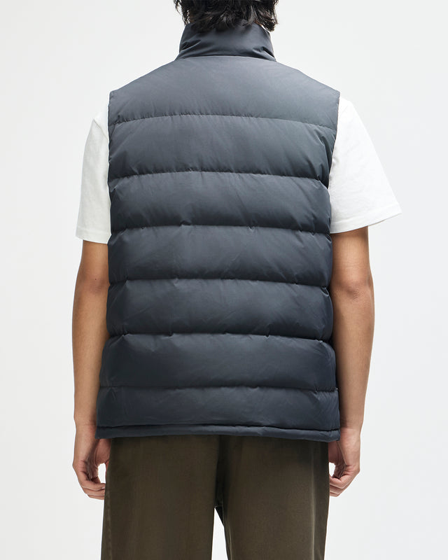 Carson Down Vest - Black, view 2