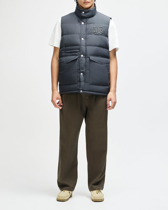 Carson Down Vest - Black, view 5