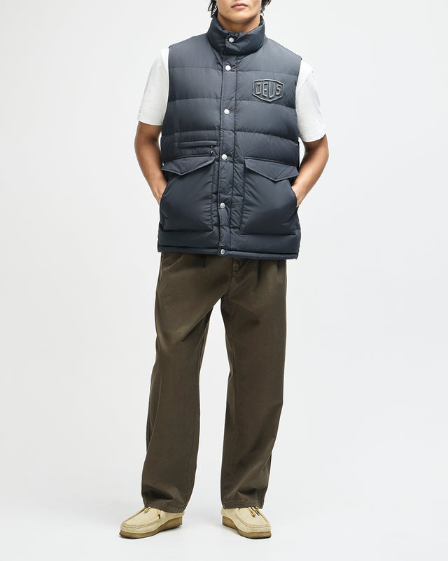 Carson Down Vest - Black, view 11
