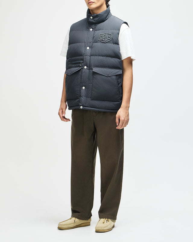 Carson Down Vest - Black, view 10