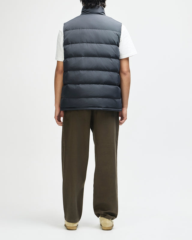 Carson Down Vest - Black, view 6
